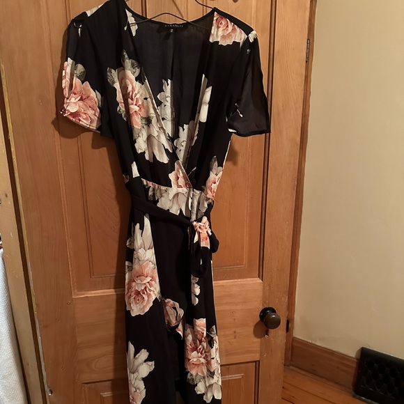 Floral wrap dress size S - Picture 1 of 2
